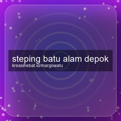 Steping Batu Alam Depok