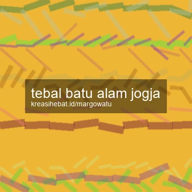 Tebal Batu Alam Jogja