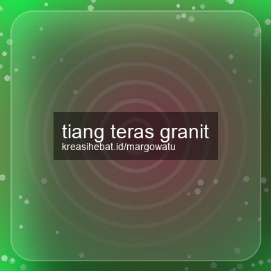 Tiang Teras Granit