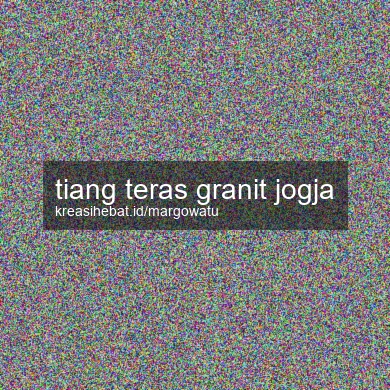 Tiang Teras Granit Jogja