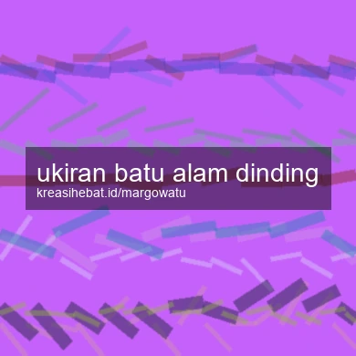 Ukiran Batu Alam Dinding