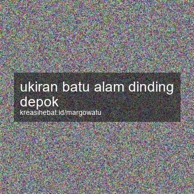 Ukiran Batu Alam Dinding Depok