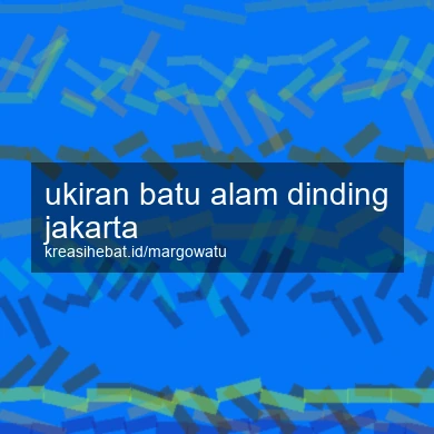 Ukiran Batu Alam Dinding Jakarta