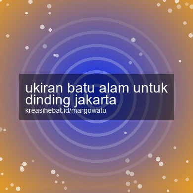Ukiran Batu Alam Untuk Dinding Jakarta