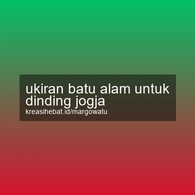 Ukiran Batu Alam Untuk Dinding Jogja