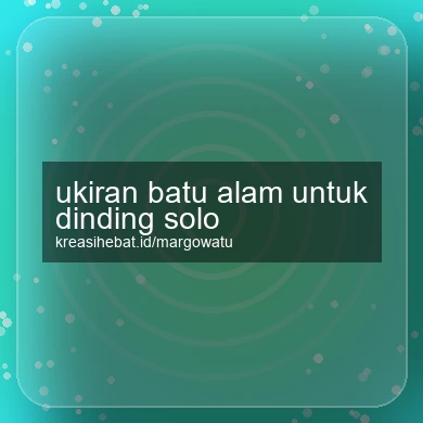 Ukiran Batu Alam Untuk Dinding Solo