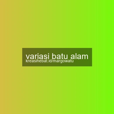 Variasi Batu Alam