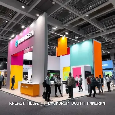 Backdrop Booth Pameran: Solusi Kreatif untuk Branding Anda
