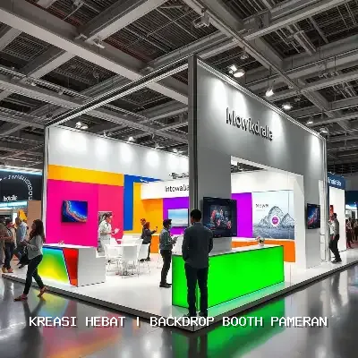 Backdrop Booth Pameran: Solusi Kreatif untuk Branding Anda