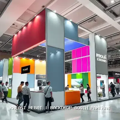 Backdrop Booth Pameran: Solusi Kreatif untuk Branding Anda