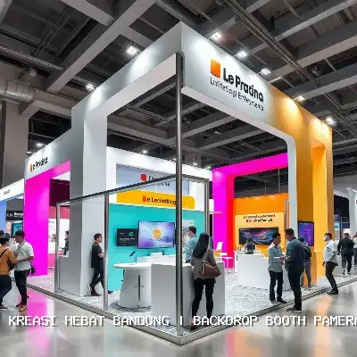 Backdrop Booth Pameran Bandung untuk Event Profesional