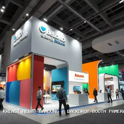 Backdrop Booth Pameran Bandung untuk Event Profesional