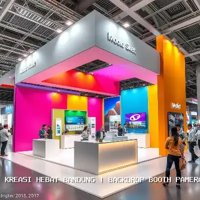 Backdrop Booth Pameran Bandung untuk Event Profesional