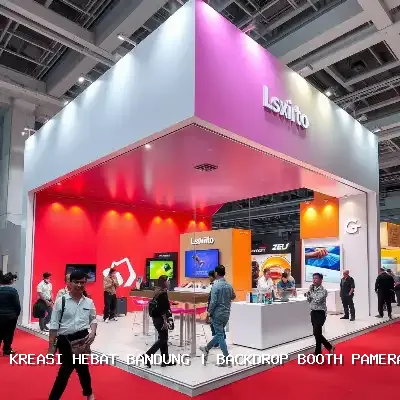 Backdrop Booth Pameran Bandung untuk Event Profesional