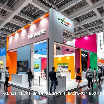 Backdrop Booth Pameran Banjarnegara: Solusi Pameran Terpercaya