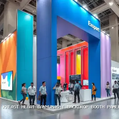 Backdrop Booth Pameran Banyumas