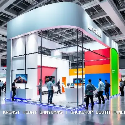 Backdrop Booth Pameran Banyumas