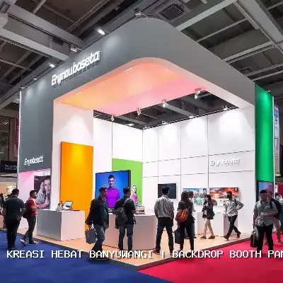 Backdrop Booth Pameran Banyuwangi