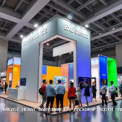 Backdrop Booth Pameran Banyuwangi