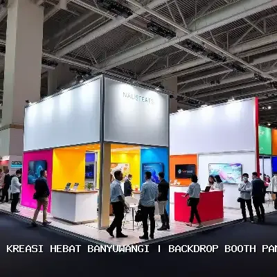 Backdrop Booth Pameran Banyuwangi