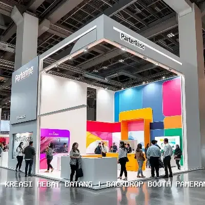 Backdrop Booth Pameran Batang