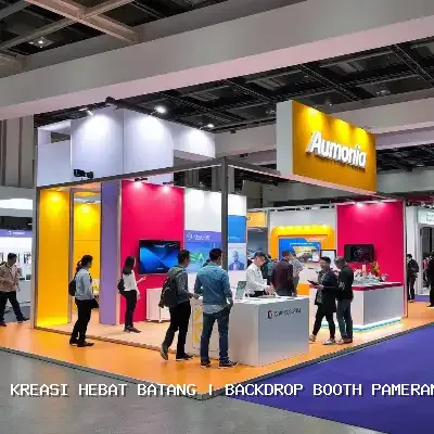Backdrop Booth Pameran Batang