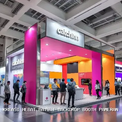 Backdrop Booth Pameran Batu: Solusi Desain Eksklusif untuk Pameran Anda