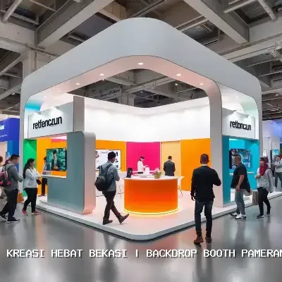 Backdrop Booth Pameran Bekasi: Desain Custom & Finishing Rapi