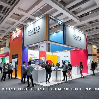 Backdrop Booth Pameran Bekasi: Desain Custom & Finishing Rapi