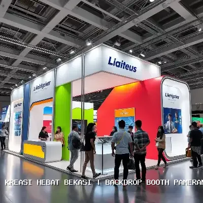 Backdrop Booth Pameran Bekasi: Desain Custom & Finishing Rapi