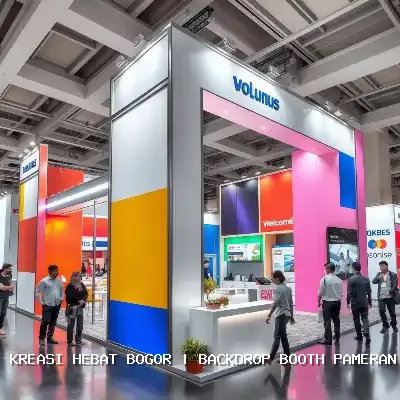 backdrop booth pameran Bogor
