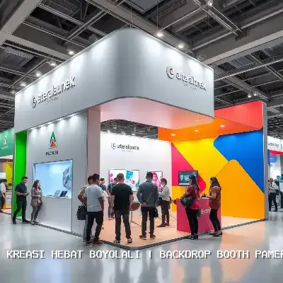 Backdrop Booth Pameran Boyolali – Desain Eksklusif dan Finishing Rapi