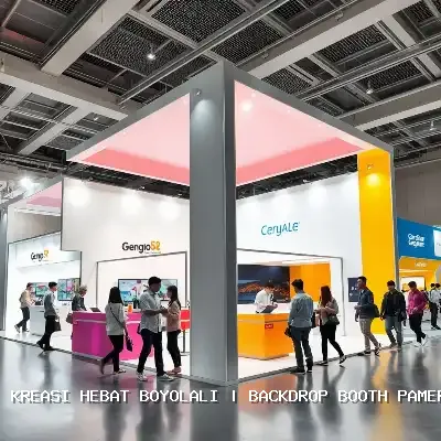 Backdrop Booth Pameran Boyolali – Desain Eksklusif dan Finishing Rapi