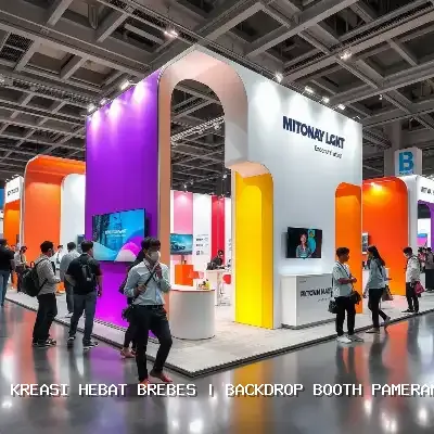 Backdrop Booth Pameran Brebes