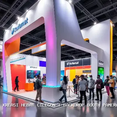 Backdrop Booth Pameran Cilegon