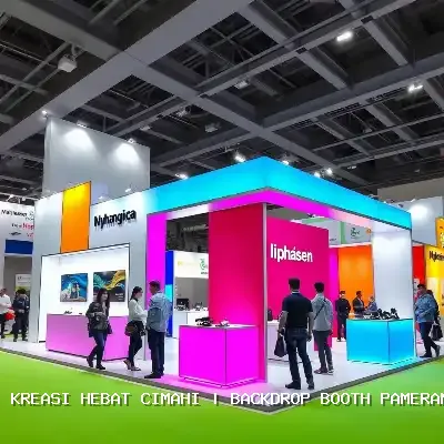 Backdrop Booth Pameran Cimahi: Solusi Booth Pameran Terpercaya