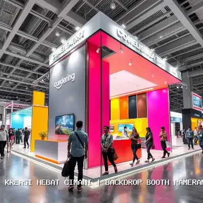 Backdrop Booth Pameran Cimahi: Solusi Booth Pameran Terpercaya