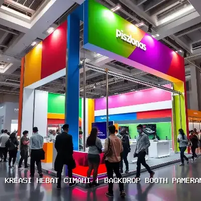 Backdrop Booth Pameran Cimahi: Solusi Booth Pameran Terpercaya