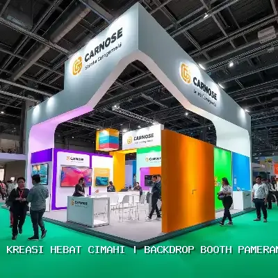 Backdrop Booth Pameran Cimahi: Solusi Booth Pameran Terpercaya
