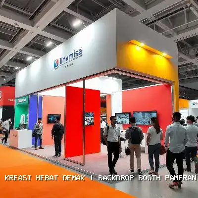Backdrop Booth Pameran Demak