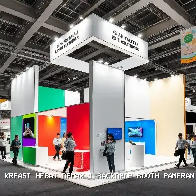 Backdrop Booth Pameran Demak