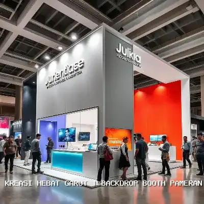 Backdrop Booth Pameran Garut: Solusi Booth Pameran Profesional