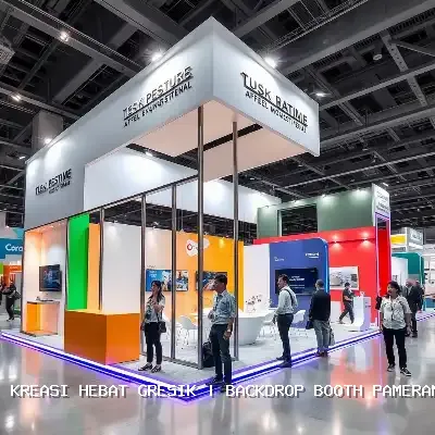 Backdrop Booth Pameran Gresik: Solusi Pameran Terbaik