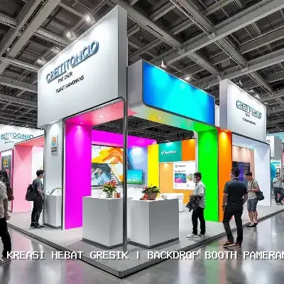 Backdrop Booth Pameran Gresik: Solusi Pameran Terbaik