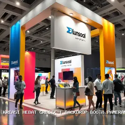 Backdrop Booth Pameran Gresik: Solusi Pameran Terbaik