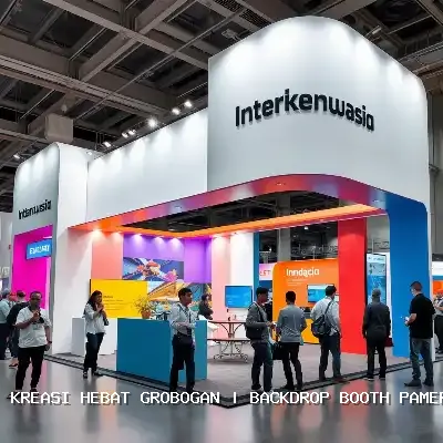 backdrop booth pameran Grobogan