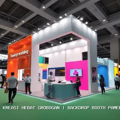 Backdrop Booth Pameran Grobogan – Solusi Terpercaya untuk Pameran Anda