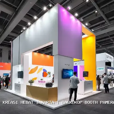 Backdrop Booth Pameran Jakarta