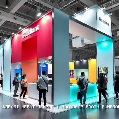 Backdrop Booth Pameran Jember: Solusi Desain Booth Profesional