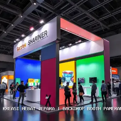 Backdrop Booth Pameran Jepara – Desain Eksklusif dan Kualitas Terjamin